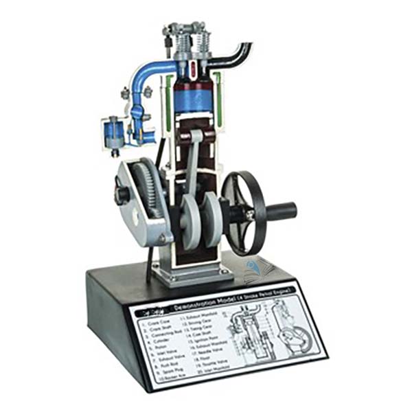 Four-Stroke Petrol Engine Model