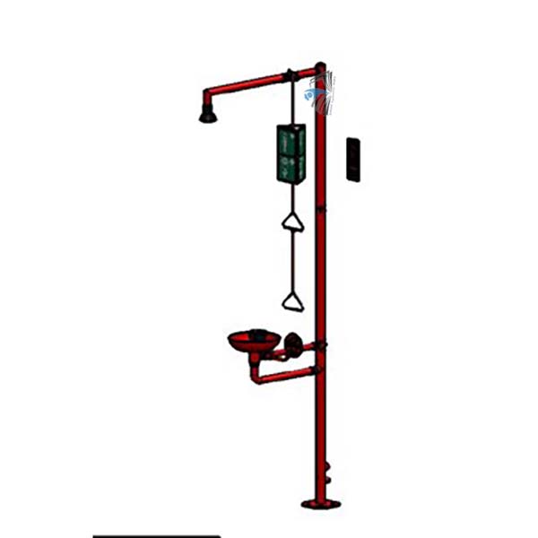 Body Shower with Eye or Face Shower