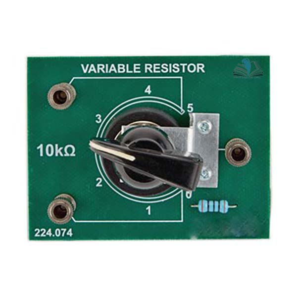 Simple Circuit Module Mounted Variable Resistor