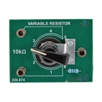Simple Circuit Module Mounted Variable Resistor
